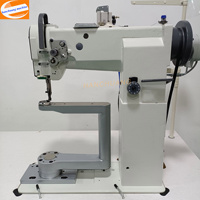 Bon prix Machine à coudre robuste à petite bouche Machine à coudre rotative à 360 degrés pour sac à main en cuir industriel