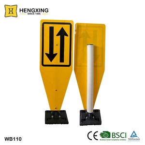 New Arrival tùy chỉnh in PP Board cao Phản Quang Cảnh Báo An toàn giao thông bài rebound delineator dấu hiệu - Product Image 3