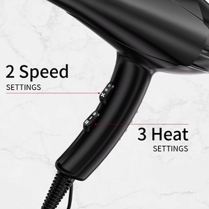 Máy sấy tóc chuyên nghiệp AC Motor Salon 2200-3000W, chức năng ion, gió nóng lạnh, tiếng ồn thấp - Product Image 5