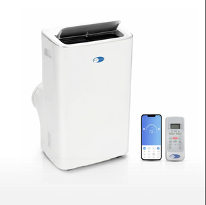 Aire Acondicionado Portátil SereneLife de 8000 BTU con Función de Calefacción, Unidad de Aire Acondicionado Compacta 4 en 1, de Pie, para Piso - Product Image 3