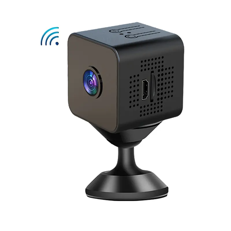 Caméra de sécurité domestique sans fil Cctv Ip Mini Wifi à piles avec détection de mouvement