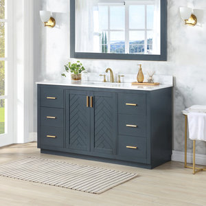 Meuble <span class=keywords><strong>de</strong></span> <span class=keywords><strong>salle</strong></span> <span class=keywords><strong>de</strong></span> <span class=keywords><strong>bain</strong></span> <span class=keywords><strong>de</strong></span> luxe sur pied en <span class=keywords><strong>bois</strong></span> moderne <span class=keywords><strong>de</strong></span> style Art déco meuble <span class=keywords><strong>de</strong></span> toilette avec évier - Product Image 2