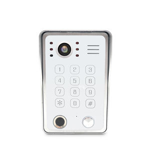 Meilleur Biométrique D'empreinte Digitale Station Extérieure Sonnette Appartement Système D'interphone Vidéo Villa Moniteur 4 Filaire Vidéo Étanche - Product Image 2