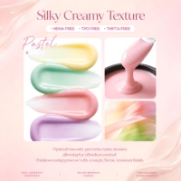 Gel Constructeur BIAB Pastel Sans HEMA et TPO, Gel UV/LED Durable pour Extension d'Ongles, Fournitures en Gros pour Salons de Manucure