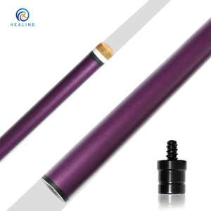 Taco de billar de fibra de carbono morado de 12.5 mm, taco profesional para juegos de billar en interiores, diseño duradero - Product Image 2
