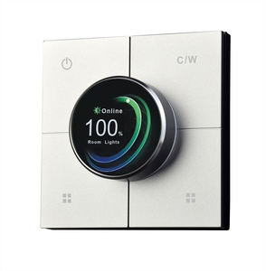 {Fabricante} Interruptor de Luz Inteligente Tuya, Regulador de Intensidad, Automatización del Hogar, Interruptor de Luz Inteligente Zigbee de 2 Canales para UE y Reino Unido - Product Image 1