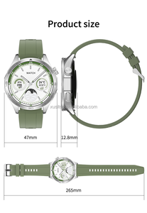 Smartwatch di Alta Qualità <span class=keywords><strong>Watch</strong></span> <span class=keywords><strong>4</strong></span> SK50 <span class=keywords><strong>Pro</strong></span> 3 Cinturini NFC Bussola 1.52\" Chiamate BT Monitoraggio Frequenza Cardiaca Fitness Tracker Orologio Sportivo Intelligente per Uomo 2024 - Product Image 5