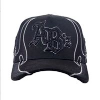 Casquette Baez avec broderie dragon, 5 panneaux, doublure en satin colorée de luxe, strass et épingles métalliques, casquettes Baez tendance, casquettes X Shifu