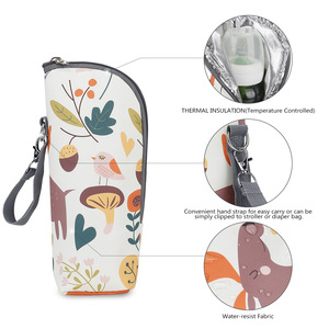 Bolsa para biberones de tela Oxford aislante con estampado para almacenamiento en el hogar Primavera 2024 - Product Image 4