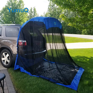 YumuQ Off-Road Pickup Truck Bed Roof Top Camp Topper Accesorios Estante de aleación de aluminio Tiendas de campaña Tacoma 2 Man - Product Image 3