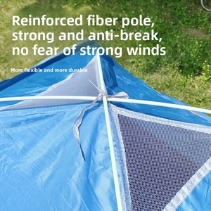 Carpa de Verano Oxford Ligera y Portátil de Fácil Montaje para Senderismo y Excursiones, Carpa de Camping Automática - Product Image 4