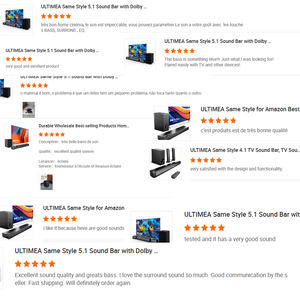 Barra de Sonido de Alta Resolución y <span class=keywords><strong>Calidad</strong></span> de Sonido Superior para TV, con Sistema de Sonido de Cine en Casa con <span class=keywords><strong>Calidad</strong></span> de Sonido sin Pérdidas - Product Image 2