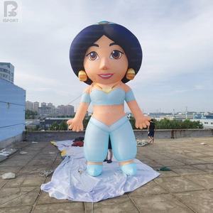 ตุ๊กตาเป่าลมยักษ์เจ้าหญิงจัสมินอะลาดินพร้อมไฟ LED สำหรับตกแต่งห้างสรรพสินค้า/โปรโมทแบรนด์/งานปาร์ตี้เด็ก/โฆษณา - Product Image 2