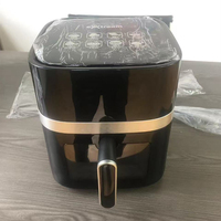 Nouvelle friteuse numérique rentable 1350W 4.5L avec écran LCD couleur tactile