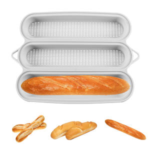 Ensemble d'outils et d'équipements <span class=keywords><strong>de</strong></span> pâtisserie en silicone antiadhésif pour pain français, gâteaux et pâtisseries carrées, style simple, Amz Hot - Product Image 1