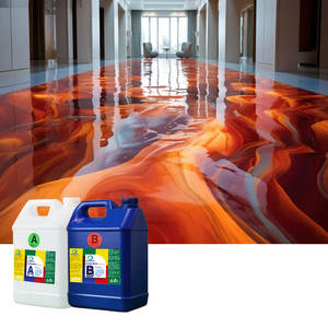 <span class=keywords><strong>Precio</strong></span> de fábrica chino, resina <span class=keywords><strong>epoxi</strong></span> de cristal transparente, <span class=keywords><strong>autonivelante</strong></span>, acabado de alto brillo para sellador adhesivo de revestimiento de suelo interior - Product Image 6