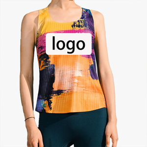 Débardeur de sport à séchage rapide pour femme, anti-humidité, respirant, sans manches, pour marathon, course et entraînement - Product Image 2