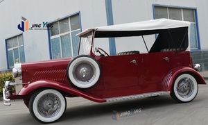 Chất Lượng Tốt Nhất Cổ Retro Xe Ô Tô Đám Cưới Điện Xe Dành Cho Người Lớn Cổ Điển Xe Buýt Tham Quan Cổ Điển Xe Giải Trí Du Lịch Xe Cổ Điển - Product Image 4