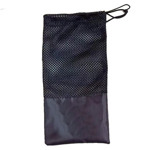 Akdiffu – sac en maille pour bandes de résistance de yoga, petit sac de rangement à cordon en coton et Polyester, accessoires de fitness - Product Image 1