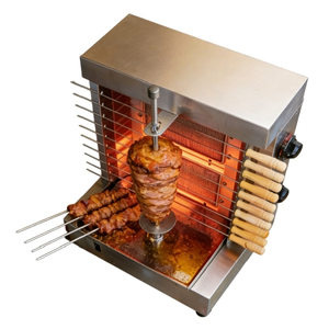 Grill à Kebab Professionnel à Double Alimentation, Design Silencieux pour Utilisation en Restaurant - Product Image 1