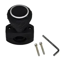 Sinodiving Volant universel de luxe avec poignée rotative pour voitures, camions, tracteurs, tondeuses, chariots élévateurs, neuf B Bx L M RTV