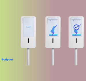 Bodydot เครื่องตรวจสุขภาพร่างกายอัจฉริยะยิม, เครื่องวิเคราะห์ตัวชี้วัดร่างกายอลูมิเนียมอัลลอย BDF1000สำหรับติดตามการออกกำลังกายส่วนบุคคล - Product Image 4