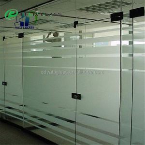 Acid Etched Glass <b>Door</b> Panels for Industrial Hotel Display <b>Screen</b> Use-Commercial Grade - Product Image 4