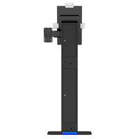 Vente flash - Mini distributeur automatique - Écran tactile 21,5 pouces - Kiosque de paiement multifonction - Kiosque POS avec lecteur de code QR et imprimante