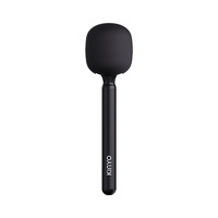 Microphone cravate DJ à perche portable pour reportages transfrontaliers, interviews et reportages télévisés sur site, destiné aux journalistes