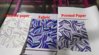 100GSM pegajoso de gran formato A3 A4 seca rápido tejido de transferencia de calor de sublimación rollos de papel para impresión de sublimación