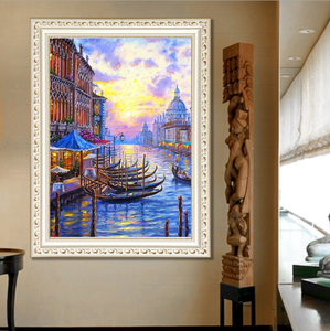 Pintura de diamantes personalizada, pinturas de Arte Moderno, Kits de mosaico de diamantes de <span class=keywords><strong>punto</strong></span> de cruz, regalo - Product Image 4