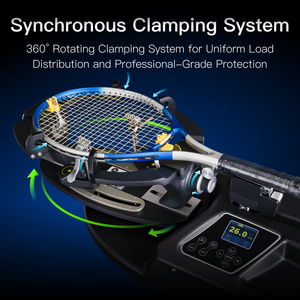 Machine à cordage automatique <span class=keywords><strong>électrique</strong></span> pour raquettes de tennis et de badminton, couleur noire, SIBOASI S3169, avec une qualité la plus stable - Product Image 4
