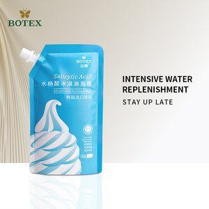 Masque facial en boue pour le visage <span class=keywords><strong>BOTEX</strong></span>, crème glacée à l'acide salicylique, masque de nuit congelé aux raisins de mer, peau tendre, acné - Product Image 2