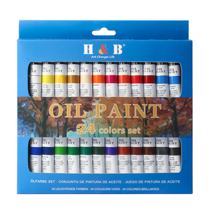 Set di Colori a Olio Atossici da 24 Pezzi per Pittura a Olio su Tela - Product Image 6