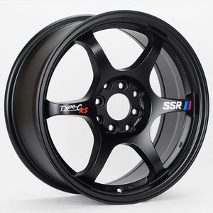 Auraod 新品上市 超黑 15 <span class=keywords><strong>16</strong></span> 17 英寸 4x100 轮圈 30mm 多辐条 轻量高性能赛车合金轮毂 - Product Image 1