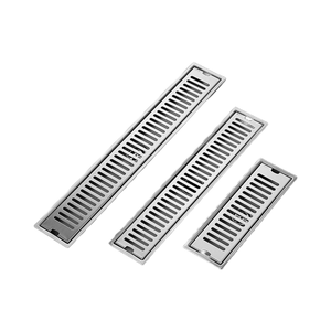 Drenaje de Piso Rectangular Moderno de Acero Inoxidable 304, Duradero, Antiobstrucciones, Superficie Lacada, Resistencia a la Presión de 232 psi para Hotel - Product Image 6