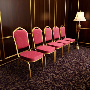 Toptan ucuz Metal ziyafet sandalye düğün için kilise salonları ziyafet sandalye istiflenebilir yemek restoran Bar kiralama - Product Image 3