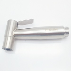 304 Stainless Steel Bidet Sprayer Elongated Minimalist Design Easy Installation Wall <b>Mounted</b> Toilet <b>Spray</b> Head - Product Image 3