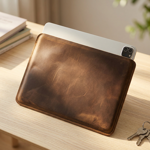 Nuova Custodia Protettiva in Pelle Crazy Horse per <span class=keywords><strong>iPad</strong></span> Pro 11/10.5 Modello CF3021 - Borsa a Tracolla per Laptop - Product Image 1