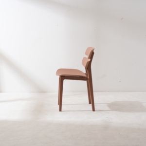 Silla de Plástico <span class=keywords><strong>Polipropileno</strong></span> (PP) Roja, Estilo Nórdico Moderno, para Restaurante, Comedor, Cocina, Cafetería, Tienda, Compra al por Mayor Directo de Fábrica - Product Image 2