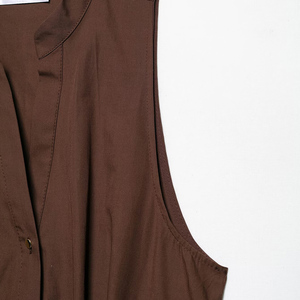 SHENZHU Vestido <span class=keywords><strong>Midi</strong></span> de <span class=keywords><strong>Moda</strong></span> Chic para Mujer, Primavera 2025, con Cinturón, Estilo Vintage, Sin Mangas, Vestidos Femeninos, Robe Mujer - Product Image 6