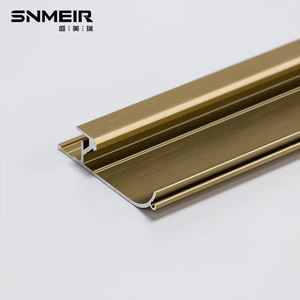 Senmry Modern Style Factory Skirting Board LED Light <strong>Decorative</strong> <strong>Metal</strong> Trim Siding <strong>Corner</strong> Trim Easy Installation - Product Image 1