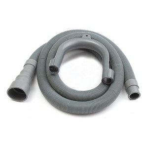 Kits d'extension de tuyau de vidange pour machine à laver électrique et manuelle, souples et ondulés, garantie 5 ans, logo sérigraphié - Product Image 6