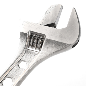 8/10/12 Inch Alloy Steel Black Opening Adjustable <strong>Wrench</strong> <strong>Set</strong> With Shorter Anti-Slip Texture Handle - Product Image 1