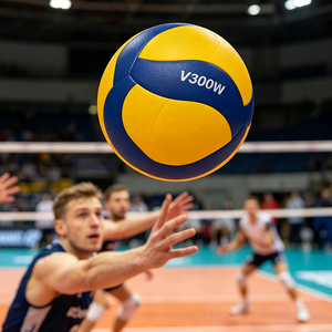 Balones de Voleibol V300W con Logotipo Personalizado, Balón de Voleibol de PU Ecológico, Duradero y de Alta Calidad para Entrenamiento de Adultos - Product Image 3