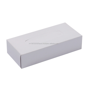 Papier artisanal doux blanc 2 couches, 50 pièces, avec boîte, vente en gros - Product Image 3