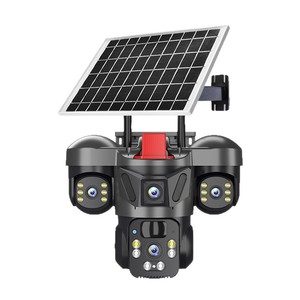 V380 PRO 9MP Solar WLAN 4G Cloud-Kamera mit Zwei-Wege-Audio, Bewegungserkennung, Auto-Tracking, Integriertem Akku und Weitwinkel - Product Image 1