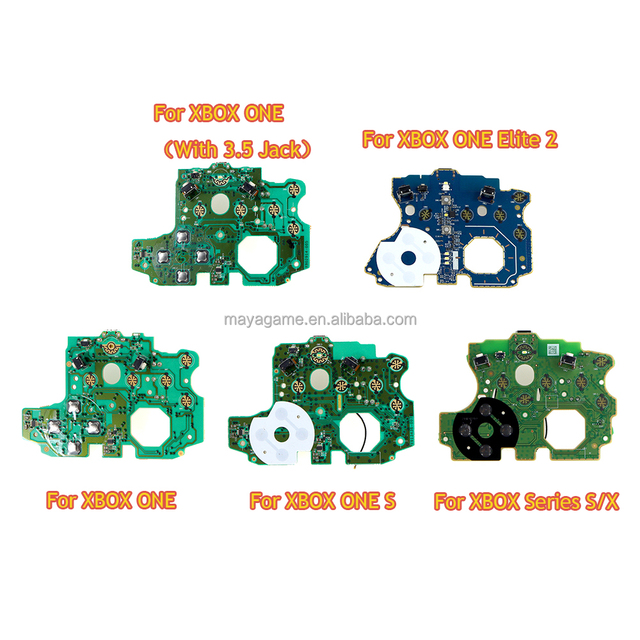 Circuit Board Power Supply Panel Controller Program Chip LB RB USB Port for Xbox One S Elite 1 for Xbox Series S X Game