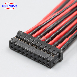 Câble de transmission de données et de contrôle de signal SCONDAR 2.0mm Pitch, faisceau de câbles personnalisé compatible avec le connecteur Hirose DF11 - Product Image 1