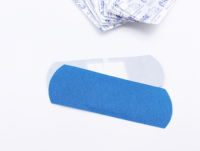 Pansement en tissu détectable sur mesure, visible aux rayons X, plâtre bleu pour usine alimentaire PA-7014
